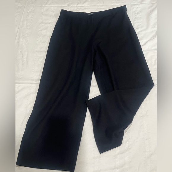 Eileen Fisher Pants - Eileen Fisher WOOL Black Wide Leg Pants